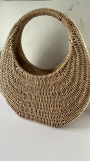 Straw Beach Bag