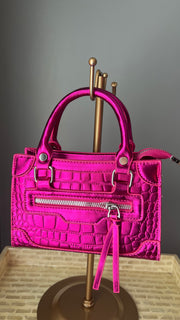 Metallic Pink Purse