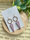 Lilac Triangle Dangle