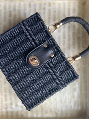 Straw Box Crossbody