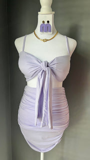 Lilac Matching skirt set